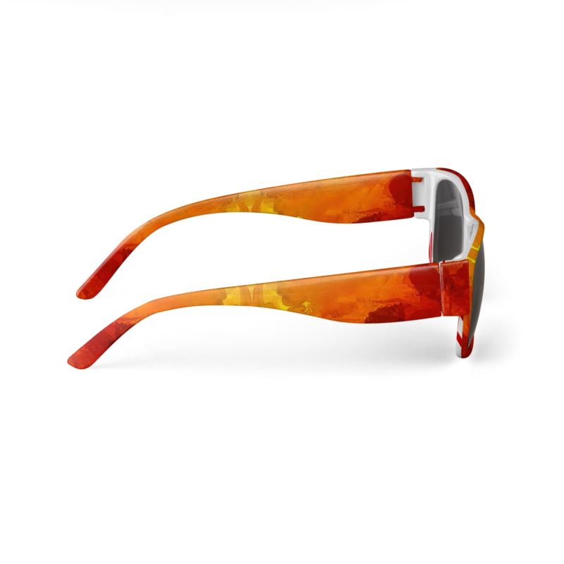 Sunglasses: Mimetite   On Wulfenite San Francisco Mine, , Sonora, Mexi