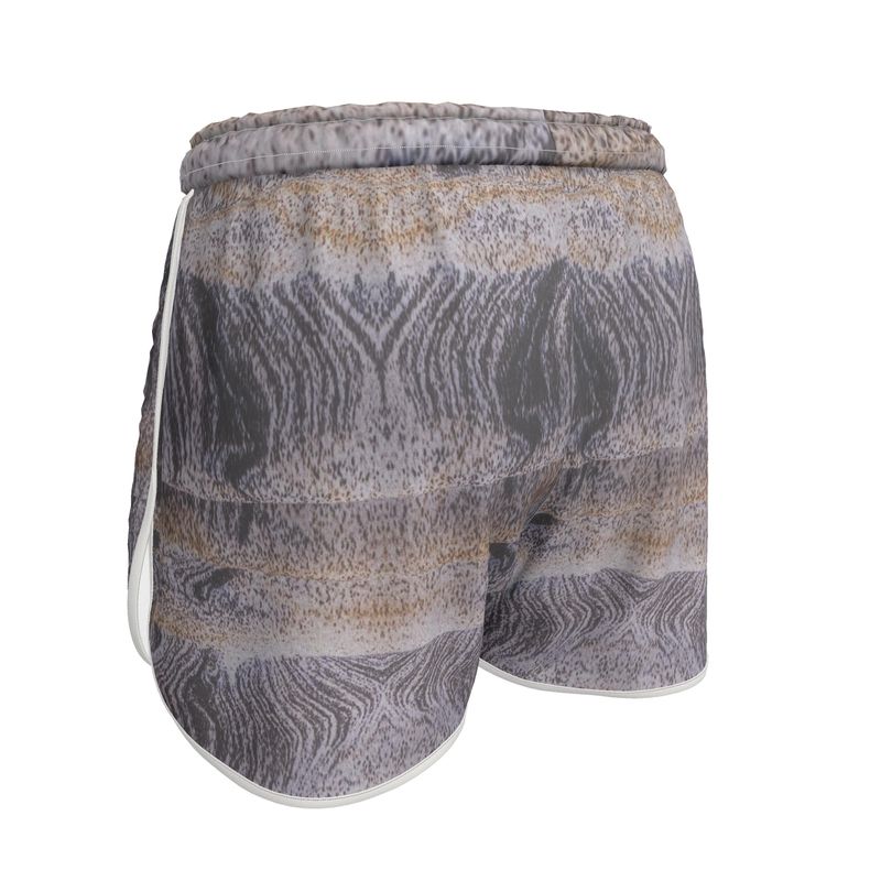 Womens Running Shorts:Quartz w Magnetite:Sand Dune, Cape Hatteras, NC