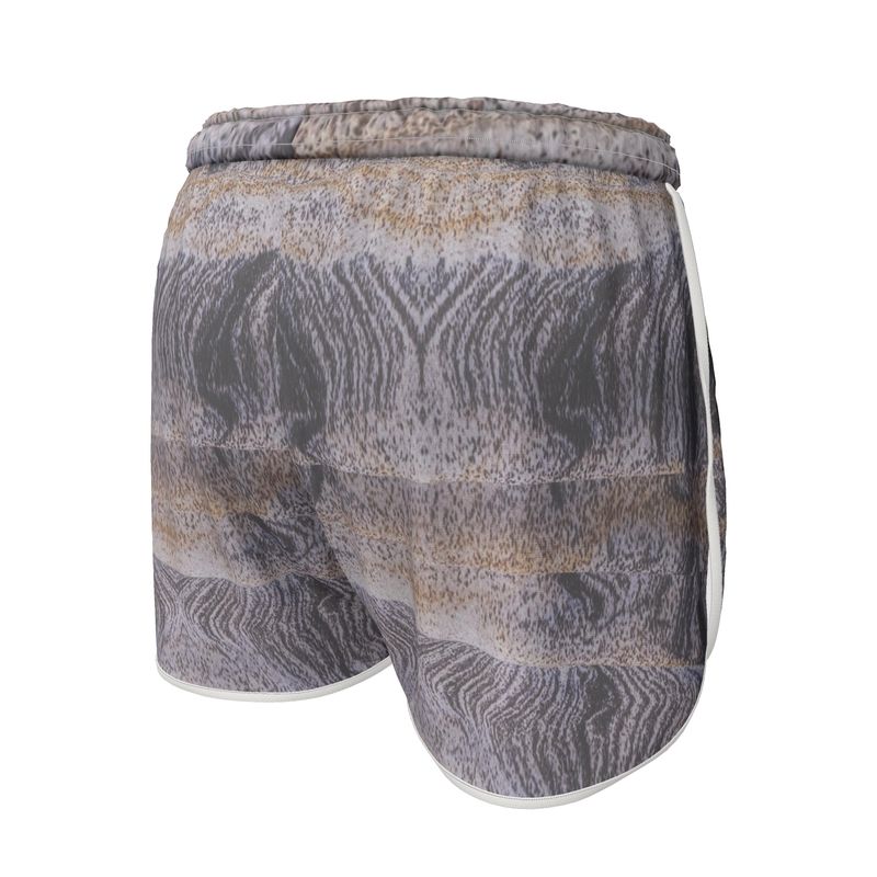 Womens Running Shorts:Quartz w Magnetite:Sand Dune, Cape Hatteras, NC