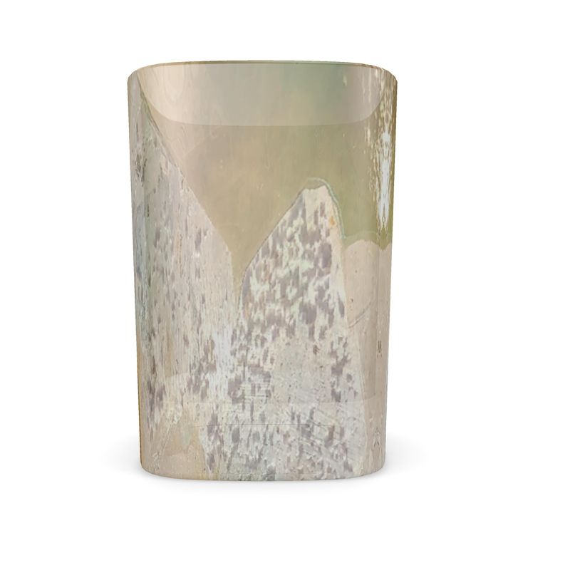 Square Shot Glass :Quartz, Lake Boone Trail, Raleigh,NC North Carolina