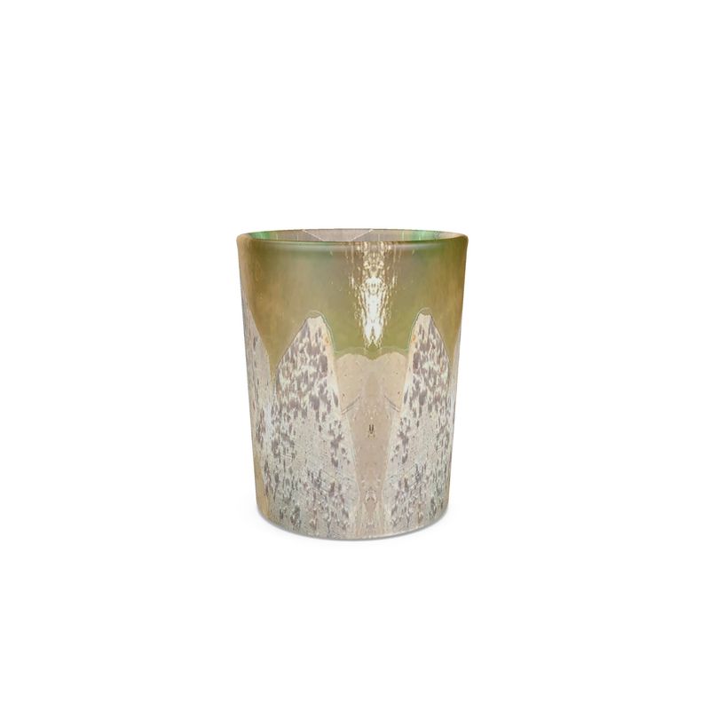 Round Shot Glass: Quartz   Lake Boone Trail, Raleigh, North Carolina,