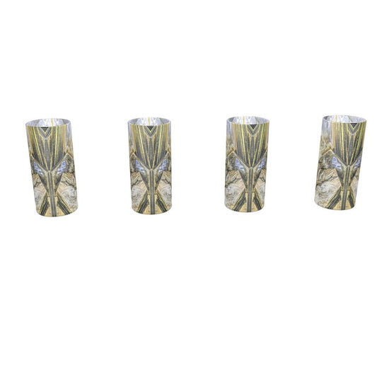 Round shot glass 4 set