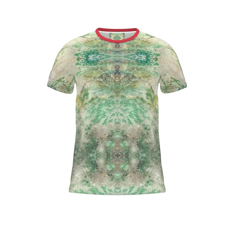 Cut And Sew All Over Print T Shirt