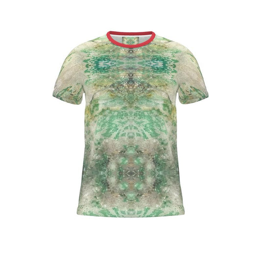 Cut And Sew All Over Print T Shirt