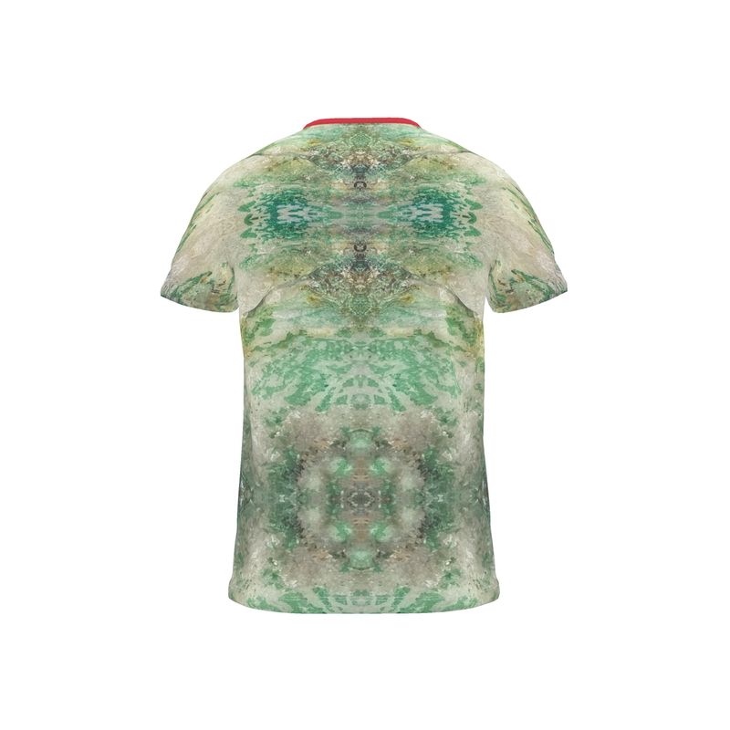 Cut And Sew All Over Print T Shirt