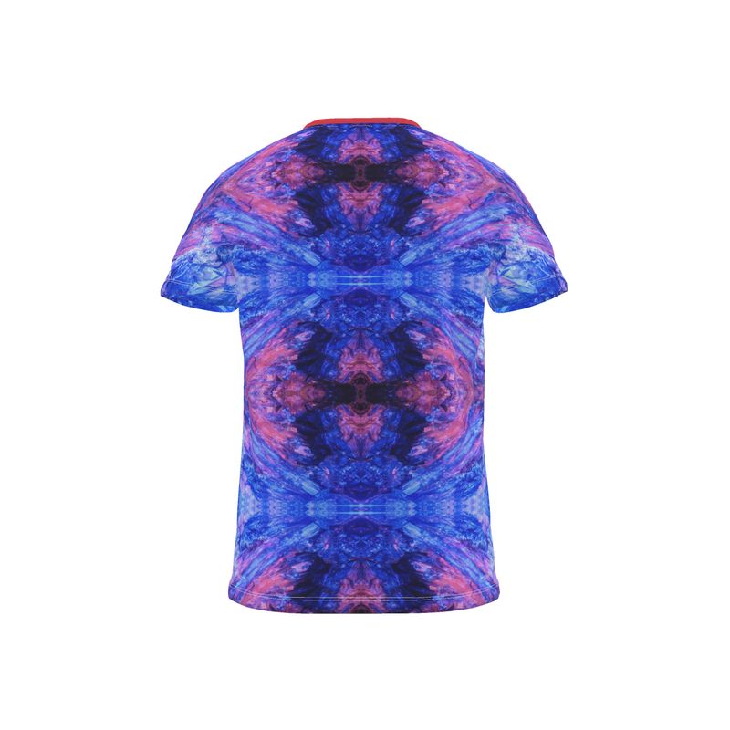 Cut And Sew All Over Print T Shirt
