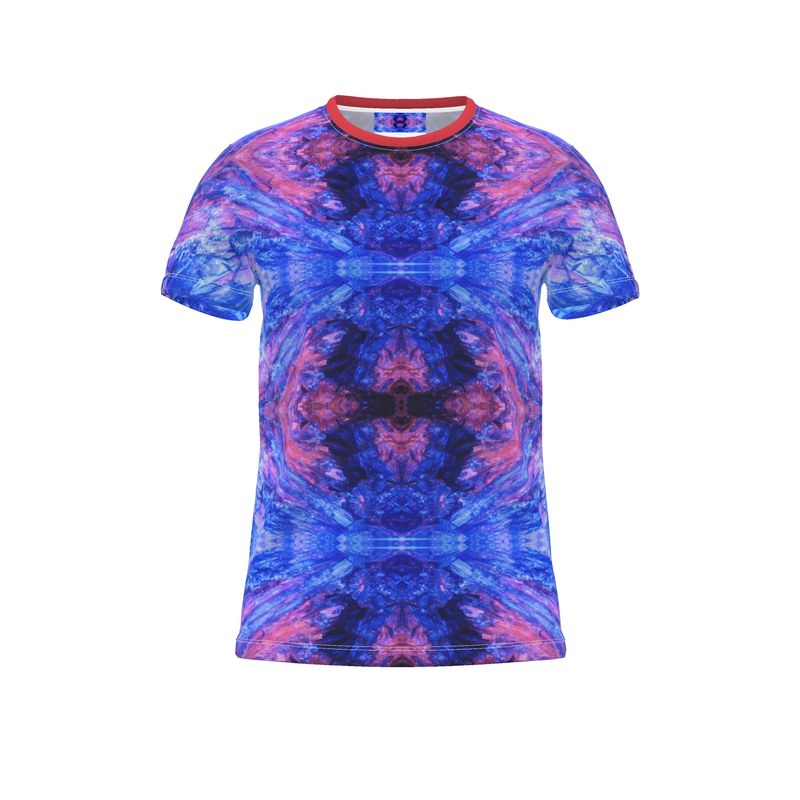 Cut And Sew All Over Print T Shirt