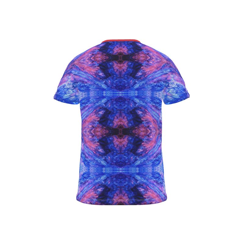 Cut And Sew All Over Print T Shirt