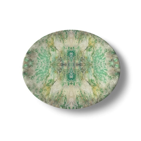 China Plates: Malachite, on Quartz, , , North Carolina, , , Original C