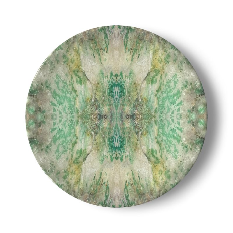 China Plates: Malachite, on Quartz, , , North Carolina, , , Original C