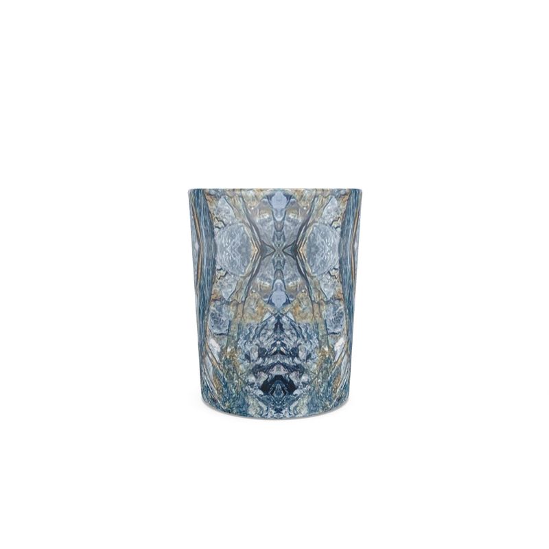 Round shot glass 2 set:Kyanite, Black Mt, NC, Original Color