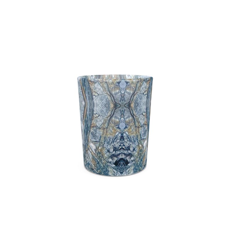 Round shot glass 2 set:Kyanite, Black Mt, NC, Original Color