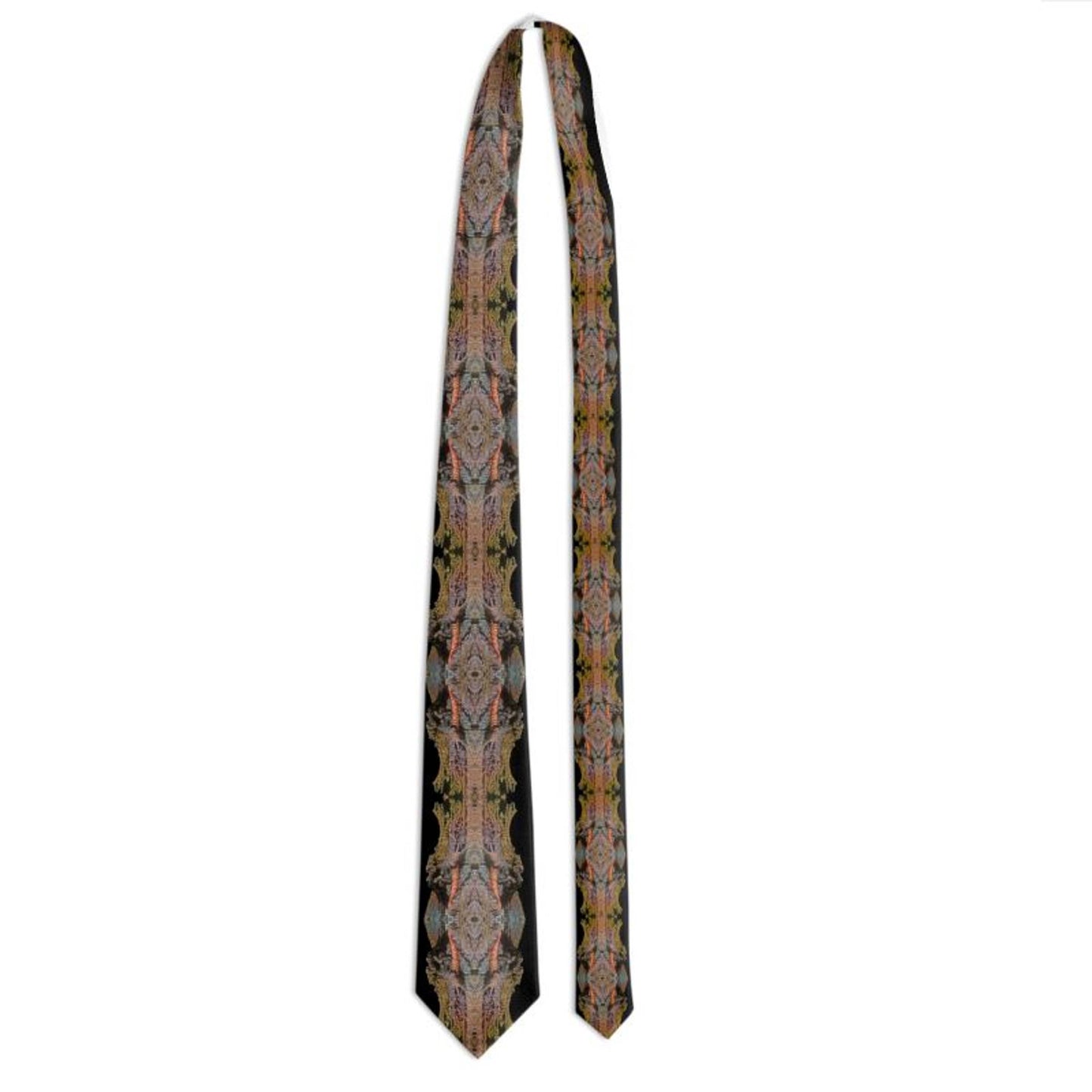 Men's Tie: Hematite, Iridescent, Graves Mt, , Georgia, USA,  Original Color