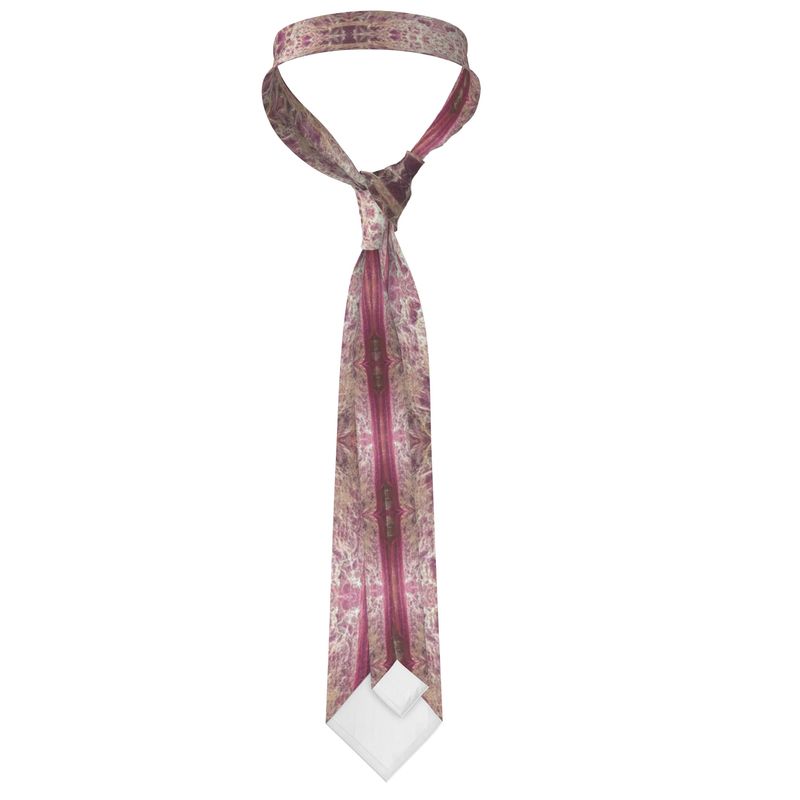 Lepidolite Handmade Silk Tie