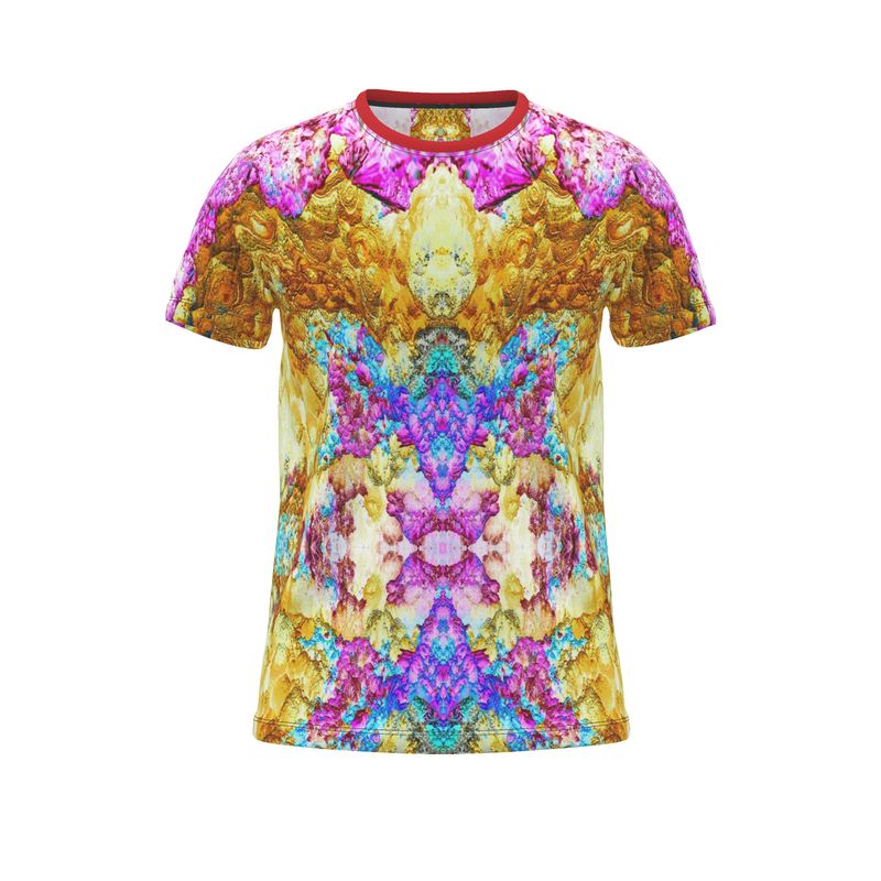 Cut and Sew All Over Print T-Shirt