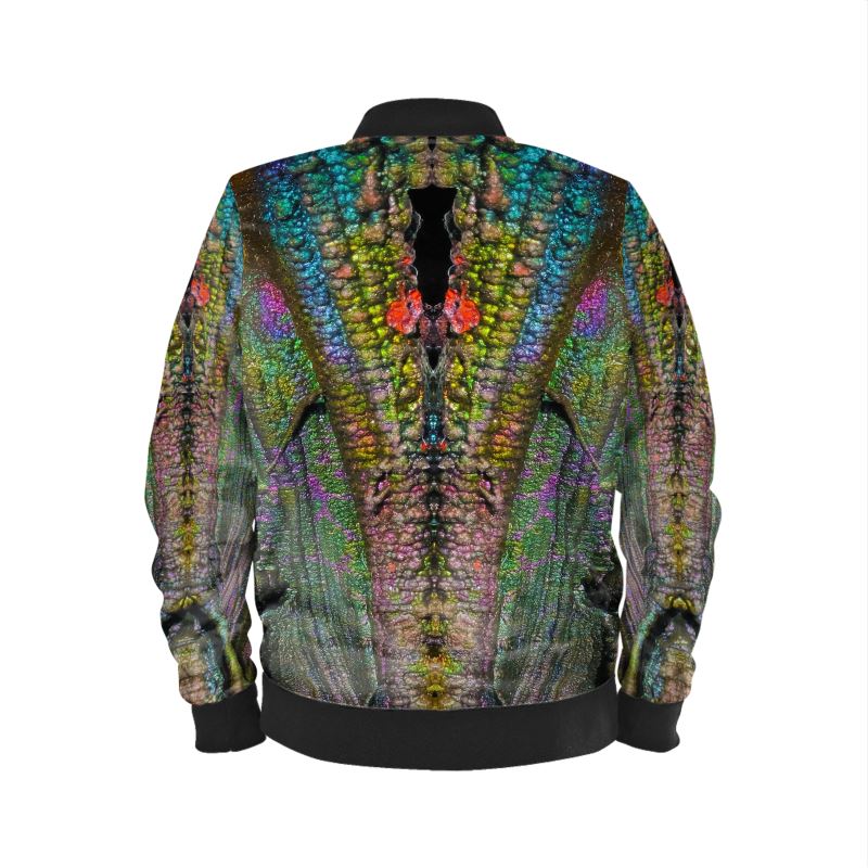 Mens Bomber Jacket: Hematite, Iridescent, Graves Mt,  Georgia, USA, , Orignial Color