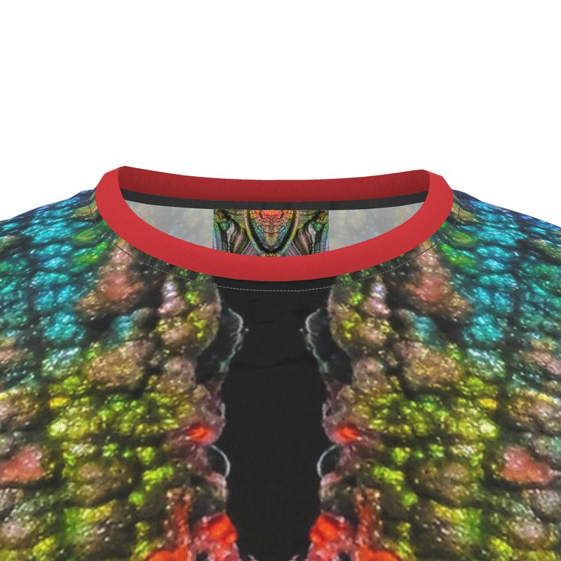 Cut and Sew All Over Print T-Shirt