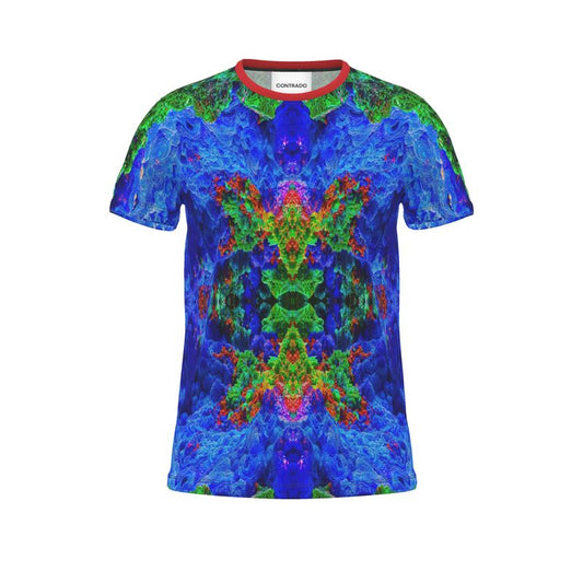 T Shirt : Malachite Crystals and Azurite Botryoids & Red Cuprite