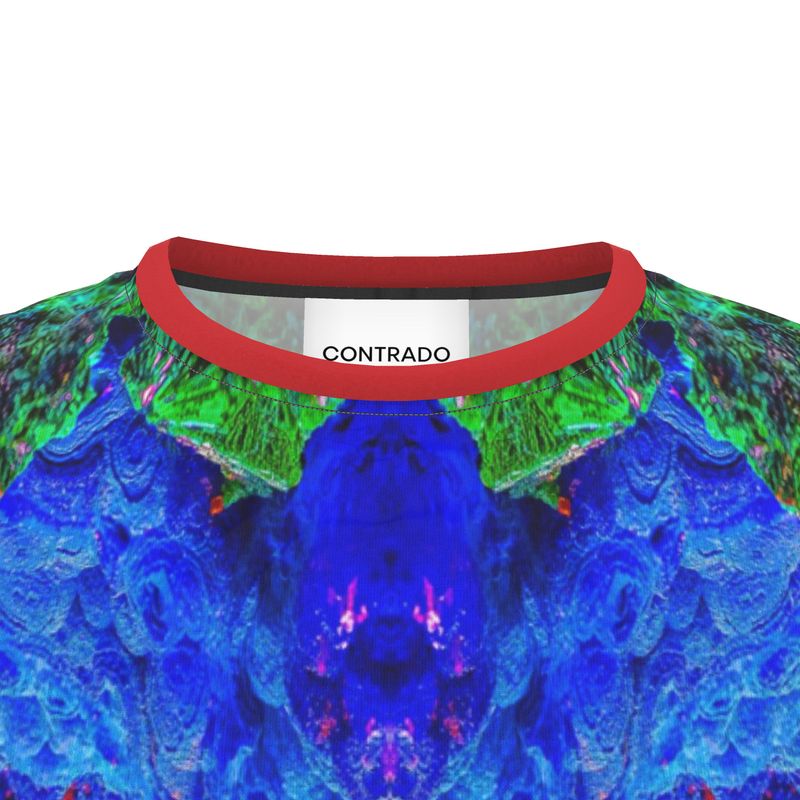 T Shirt : Malachite Crystals and Azurite Botryoids & Red Cuprite