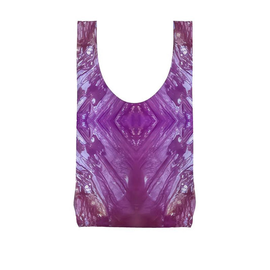 Parachute Shopping Bag: Quartz, Amethyst, Zebulon, North Carolina