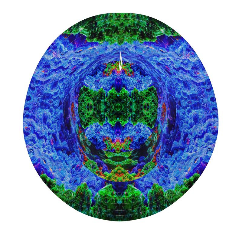 Bucket Hat: Malachite Crystals and Azurite Botryoids & Red Cuprite