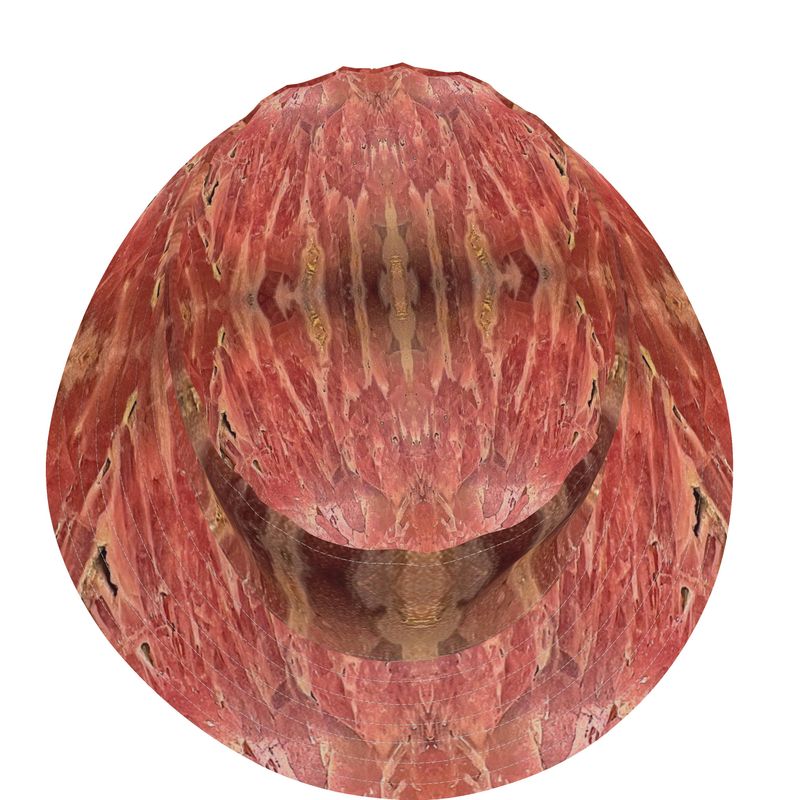 Bucket Hat: Rhodocrosite, Argentina, Original color, reversible