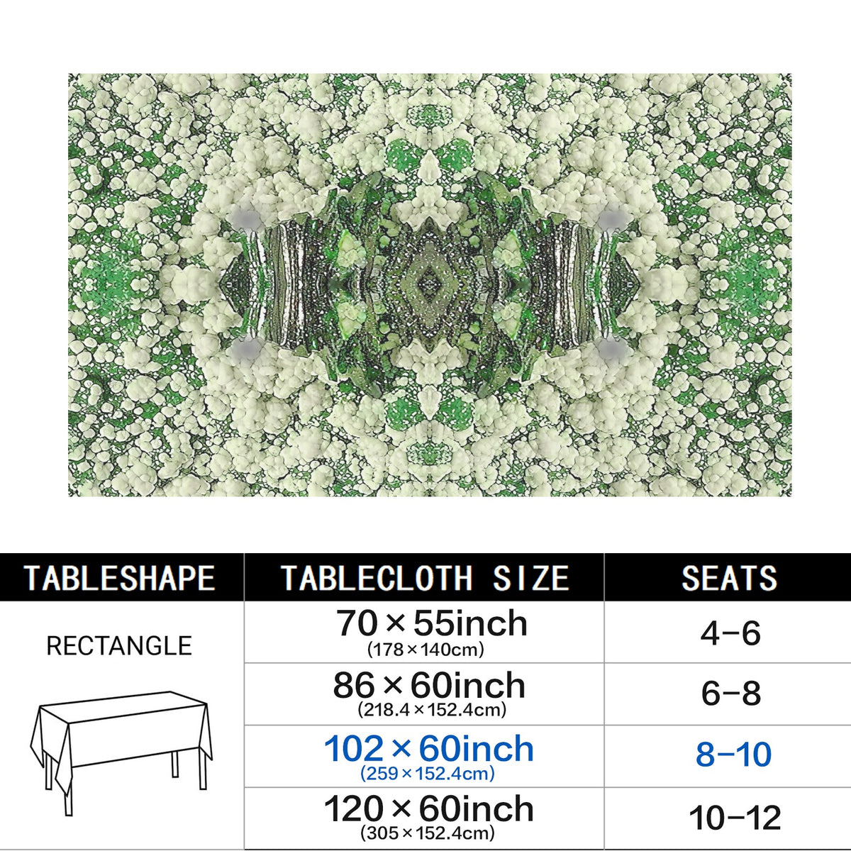 Tablecloth: Attacamite — Chile — Original Color