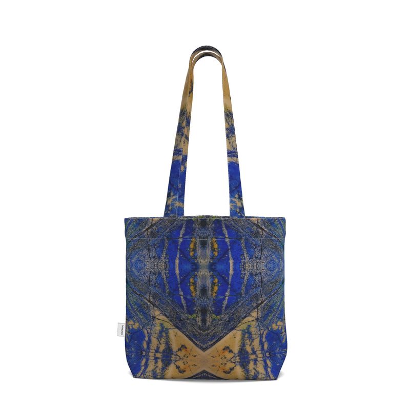 Every Day Tote Bag: Azurite, with Malachite, Siberia, Russia, Original Color