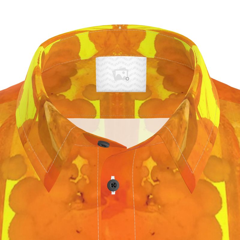 Mens Short Sleeve Shirt: Mimetite on Wulfenite, San Francisco Mine