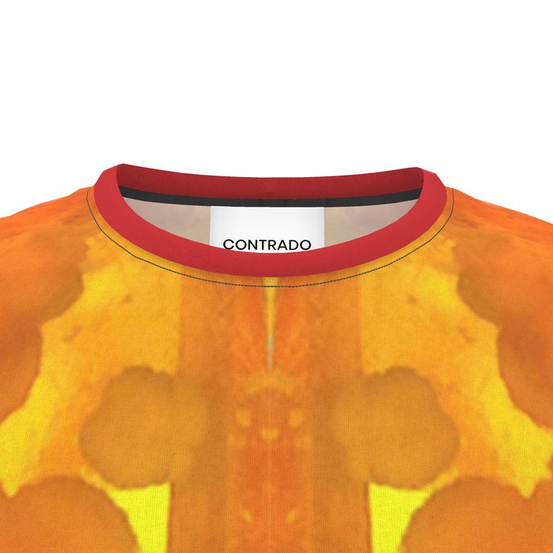 Cut and Sew All Over Print T-Shirt: Mimetite on Wulfenite, San Francisco Mine