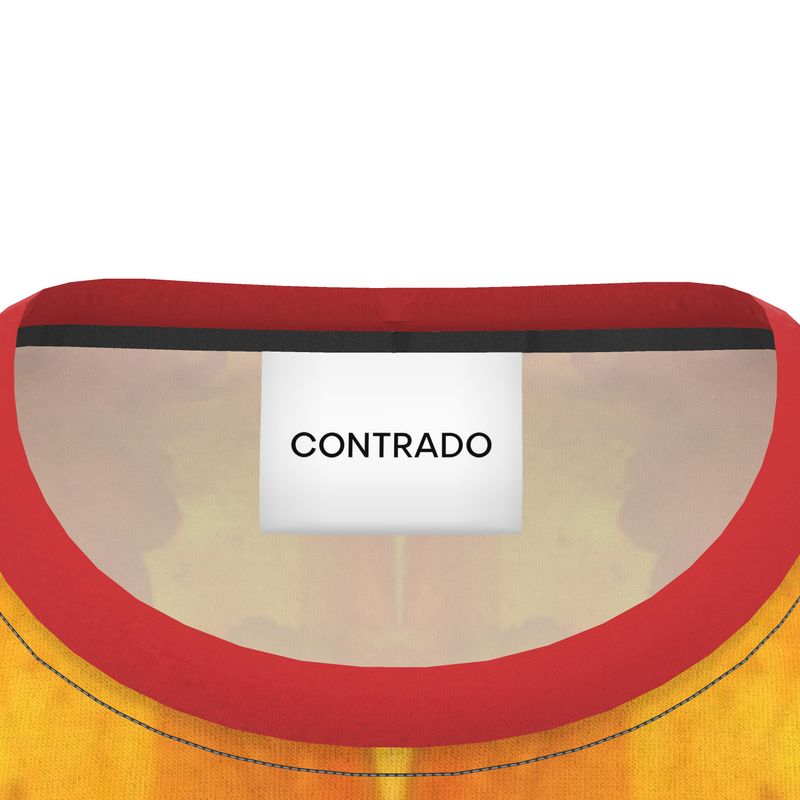 Cut and Sew All Over Print T-Shirt: Mimetite on Wulfenite, San Francisco Mine