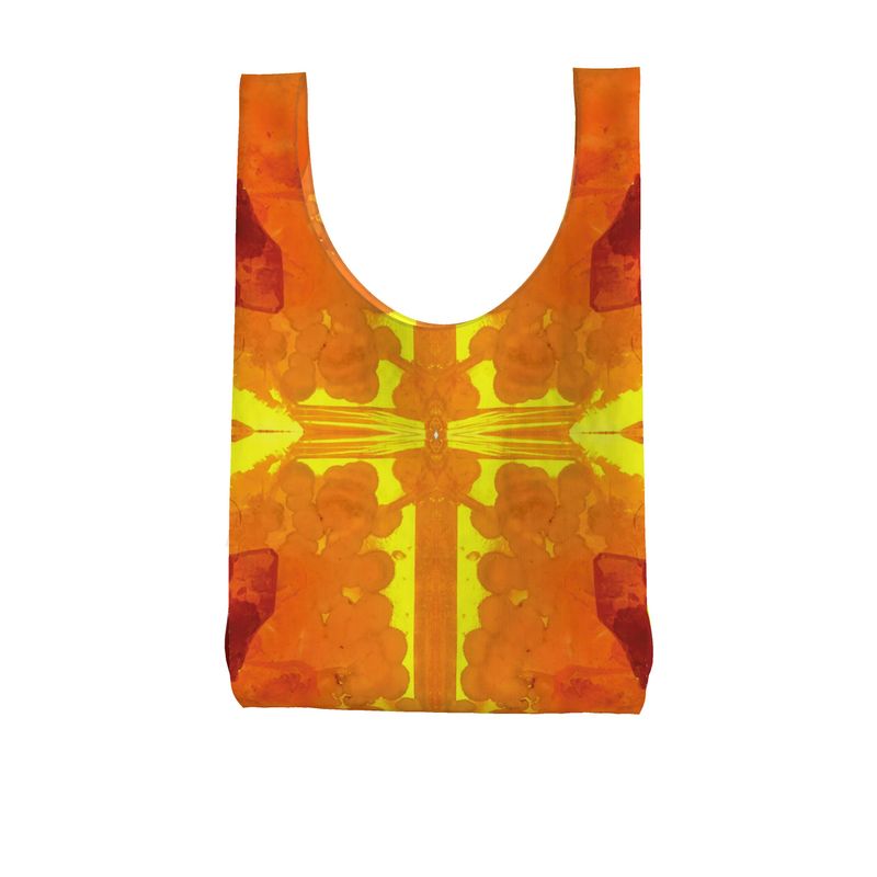Parachute Shopping Bag: Mimetite on Wulfenite, San Francisco Mine