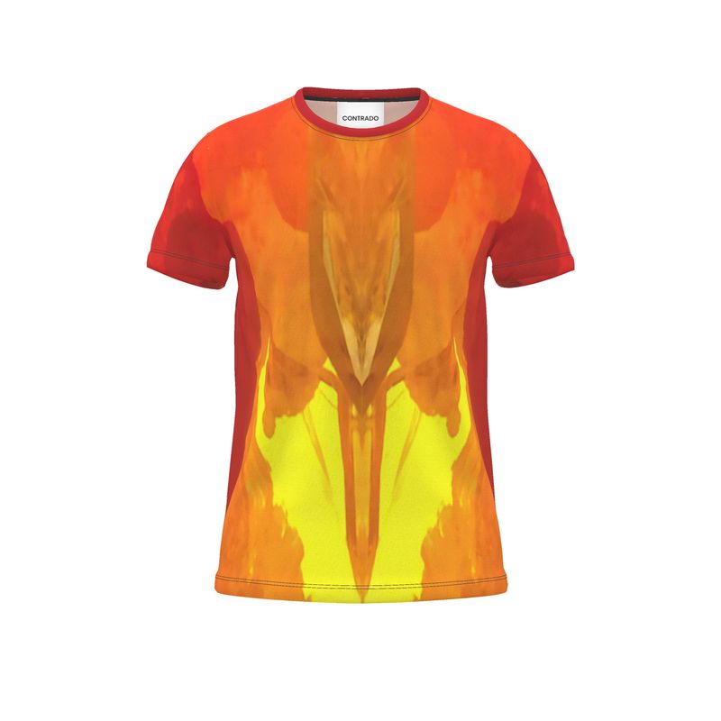 Cut and Sew All Over Print T-Shirt: Mimetite on Wulfenite, San Francisco Mine