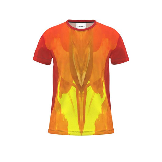 Cut and Sew All Over Print T-Shirt: Mimetite on Wulfenite, San Francisco Mine
