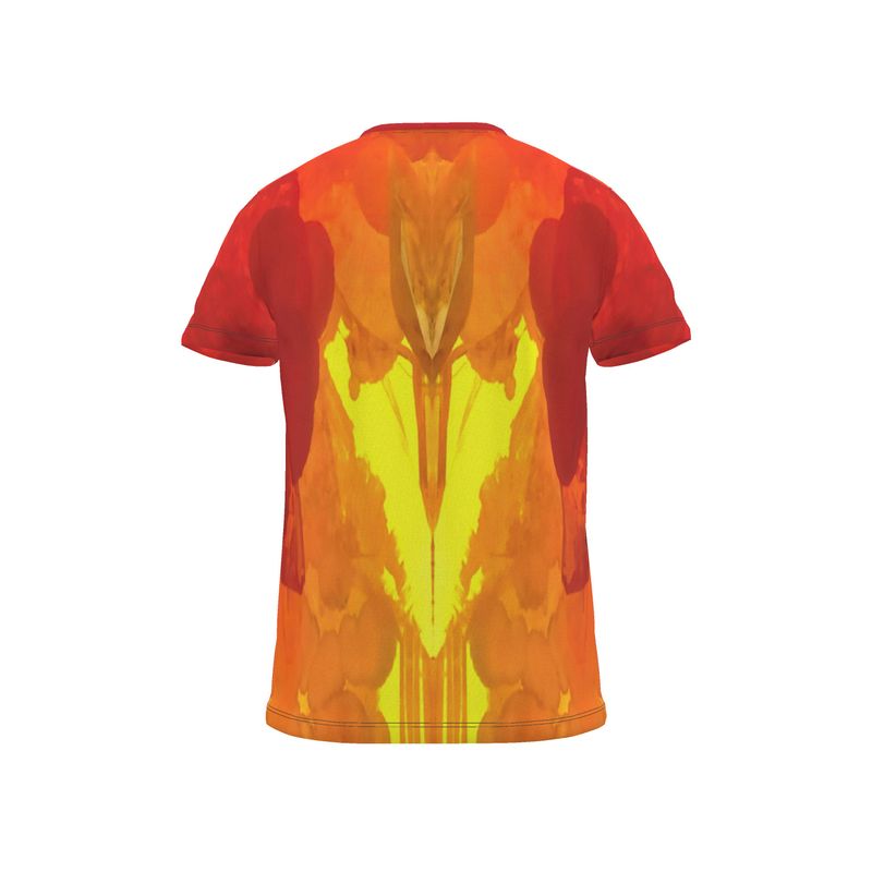 Cut and Sew All Over Print T-Shirt: Mimetite on Wulfenite, San Francisco Mine