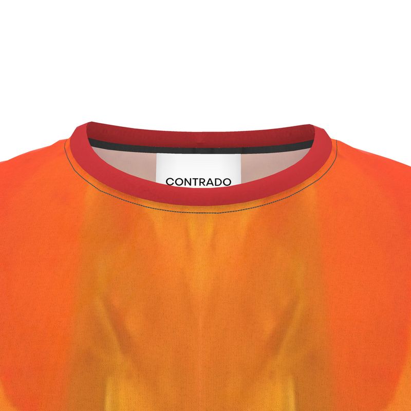Cut and Sew All Over Print T-Shirt: Mimetite on Wulfenite, San Francisco Mine
