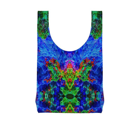 Parachute Shopping Bag: Malachite-Azurite-Cuprite Bisbee, Arizona circa 1897, EX Yale Collection
