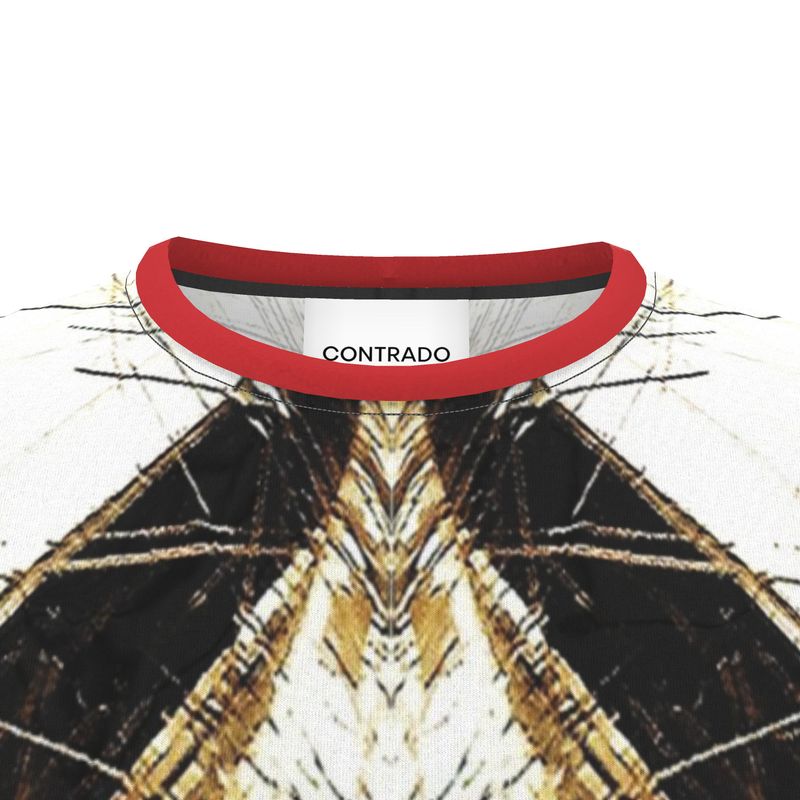 Cut and Sew All Over Print T-Shirt