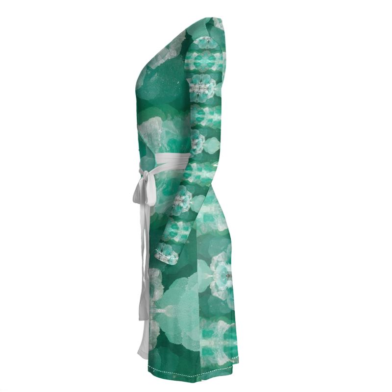 Wrap Dress: Smithsonite, Sinola, Mexico