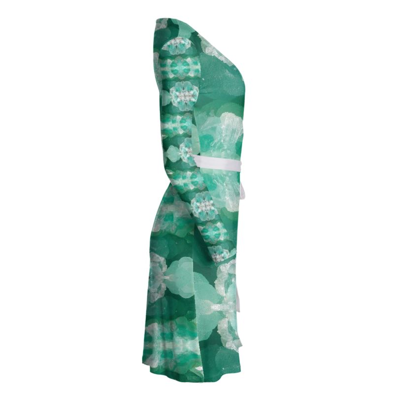 Wrap Dress: Smithsonite, Sinola, Mexico