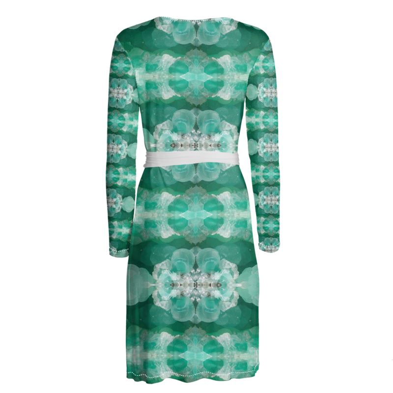 Wrap Dress: Smithsonite, Sinola, Mexico
