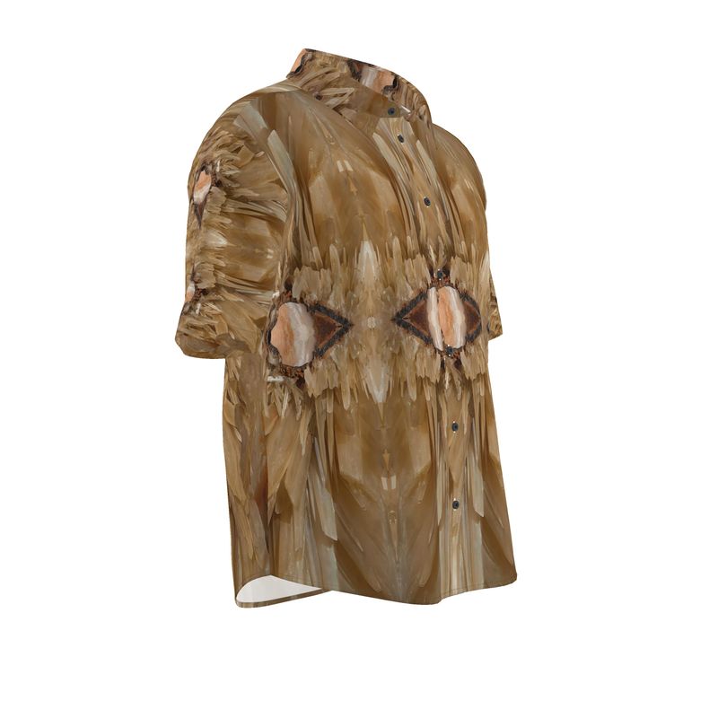 Mens Short Sleeve Shirt: Barite, Tsumeb Mine, Namibia