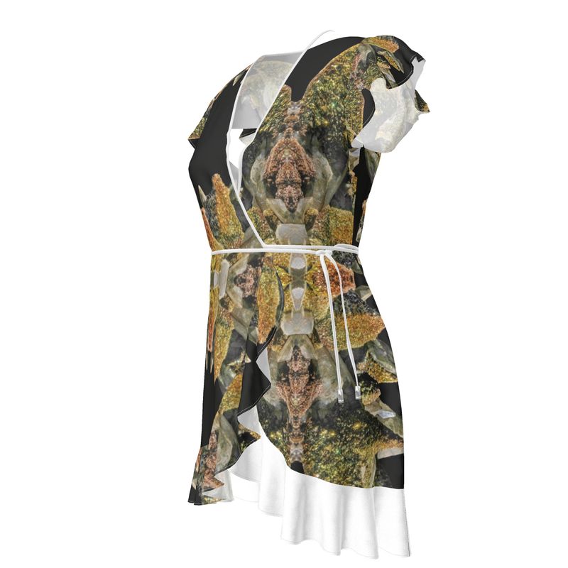 Tea Dress: Calcite with Irridescent Marcasite, Brushy Creek, Viburnum Trend, Missouri, USA, Neal Pfaff, Original Color