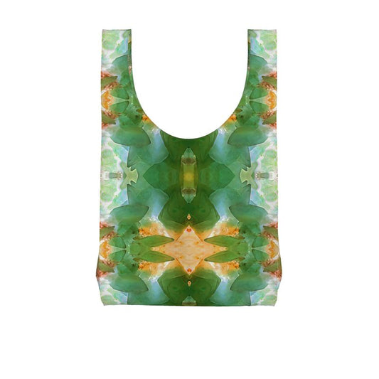 Parachute Shopping Bag: Calcite Monecure North Carolina, Fluorescent INVERTED