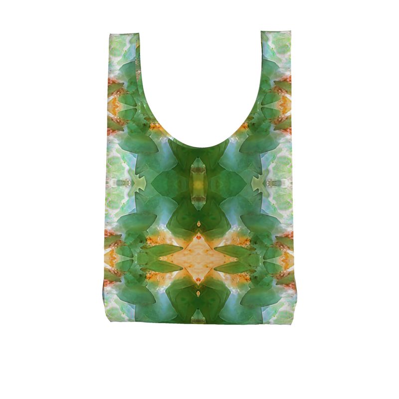 Parachute Shopping Bag: Calcite Monecure North Carolina, Fluorescent INVERTED