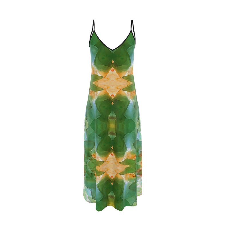 Slip Dress: Calcite Monecure North Carolina, Fluorescent INVERTED