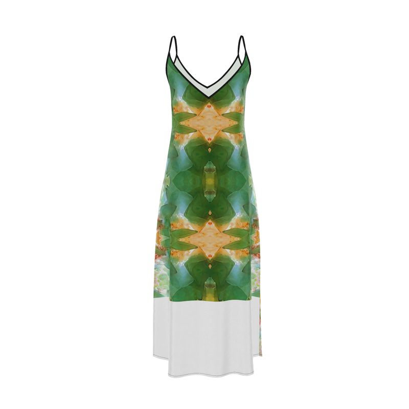 Slip Dress: Calcite Monecure North Carolina, Fluorescent INVERTED