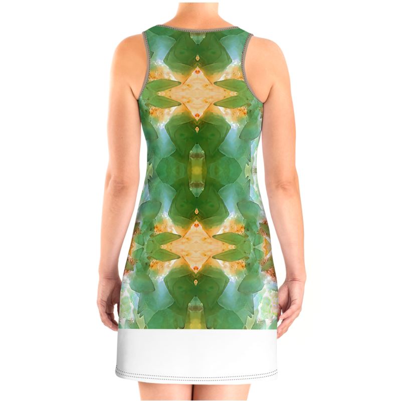 Halter Dress: Calcite Monecure North Carolina, Fluorescent INVERTED