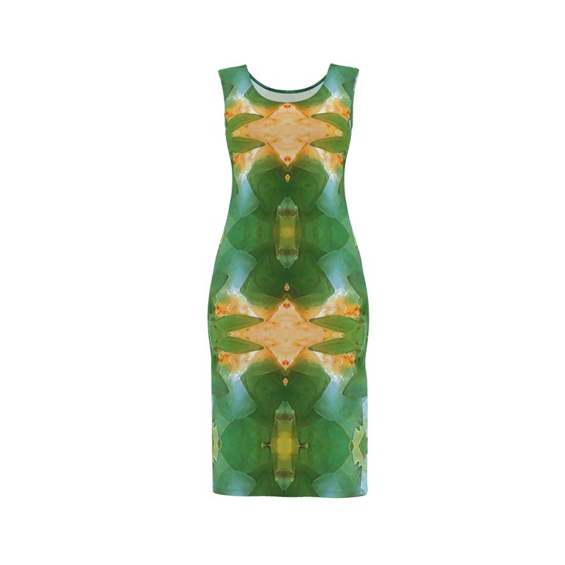 Bodycon Dress:Calcite Monecure North Carolina, Fluorescent INVERTED