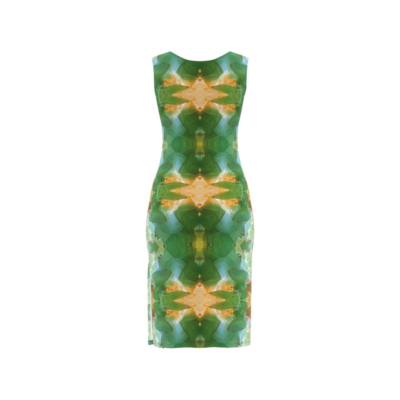 Bodycon Dress:Calcite Monecure North Carolina, Fluorescent INVERTED
